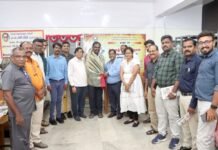 டாக்டர் பா.சு.மணி நூலகத்திற்கு வருகை தந்த தமிழ்நாடு ஊடக பிரதிநிதிகள் குழு