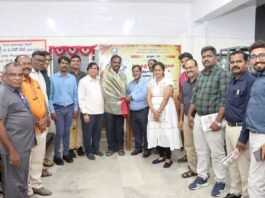 டாக்டர் பா.சு.மணி நூலகத்திற்கு வருகை தந்த தமிழ்நாடு ஊடக பிரதிநிதிகள் குழு