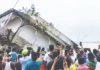 கங்கை நதியில் அடித்து செல்லப்பட்ட கோவில்