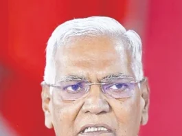 டி.ராஜா மருத்துவமனையில் அனுமதி