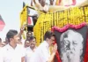 பெரியார் சிலைக்கு மு.க.ஸ்டாலின் மரியாதை