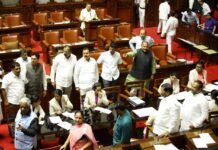 அமைச்சர்கள் ஏன் வரவில்லை? கர்நாடக மேல் சபையில் காரசார விவாதம்
