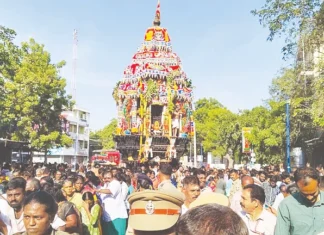 திருச்செந்தூர் ஆவணி தேரோட்டம்