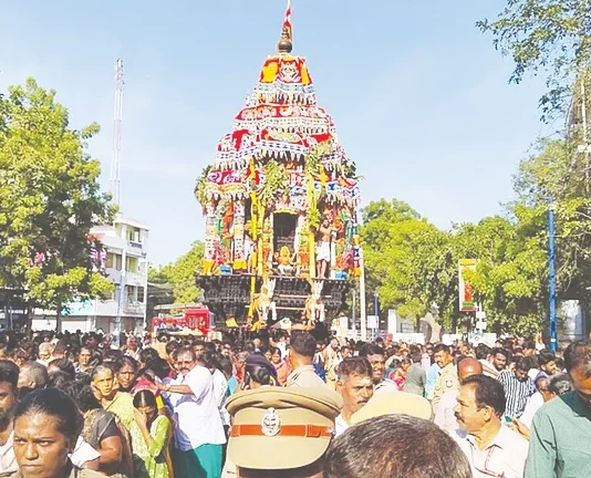 திருச்செந்தூர் ஆவணி தேரோட்டம்