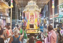 திருச்செந்தூர் கோவிலில் ஆவணித் திருவிழா