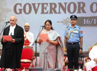 கர்நாடக புதிய கவர்னராக சுதா யாதவ் பதவியேற்பு