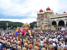 மைசூர் தசரா ஊர்வலம்