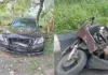 சிறுவன் ஓட்டிய கார் மோதி ஒருவர் பலி