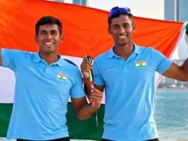 பாய்மரப் படகுப் போட்டியில் இந்தியாவுக்கு முதல் வெள்ளி
